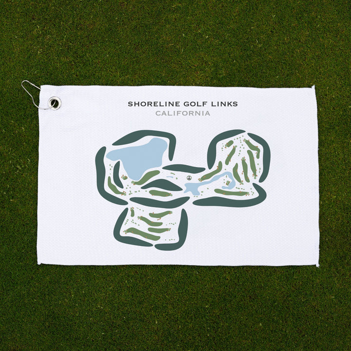 Shoreline Golf Links, California - Printed Golf Courses