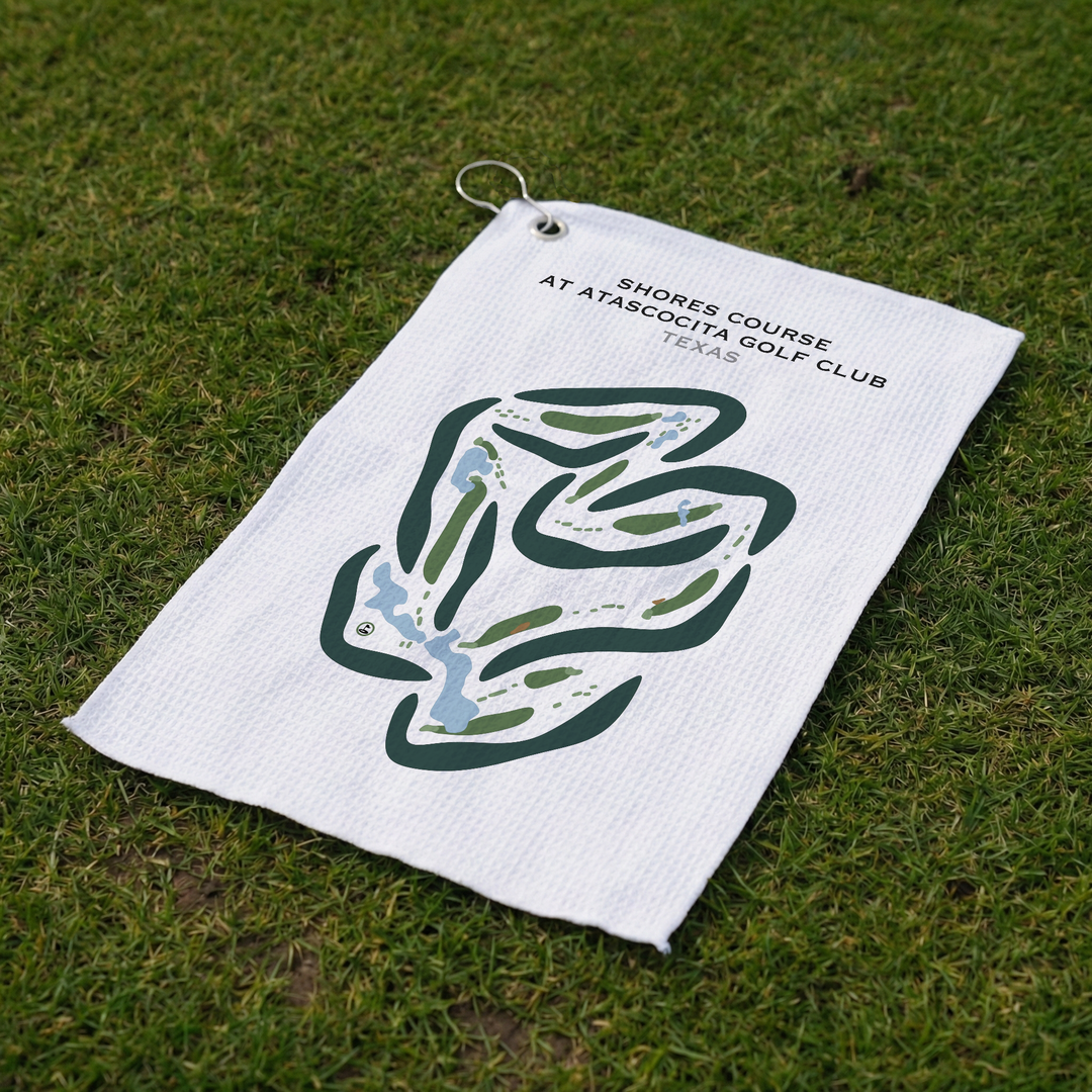 Shores Course at Atascocita Golf Club, Texas - Printed Golf Courses