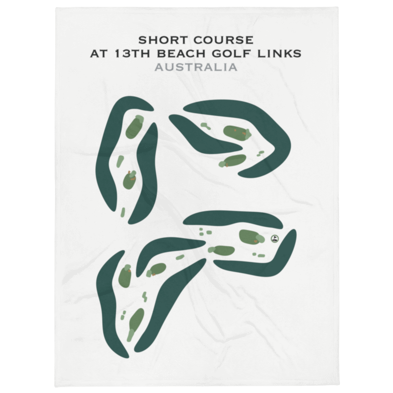 Short Course at 13th Beach Golf Links, Australia - Printed Golf Courses