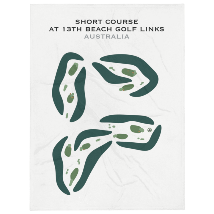 Short Course at 13th Beach Golf Links, Australia - Printed Golf Courses