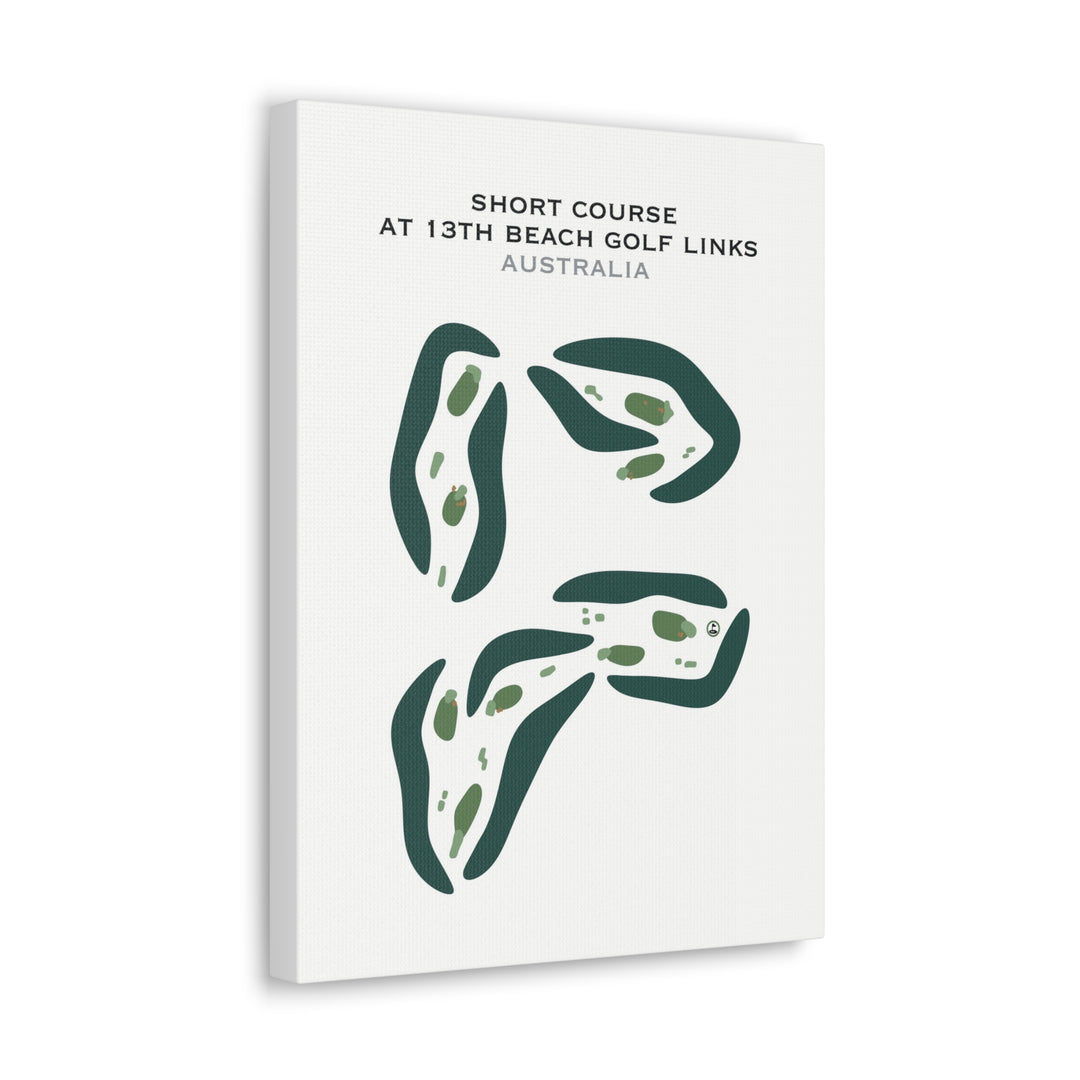 Short Course at 13th Beach Golf Links, Australia - Printed Golf Courses