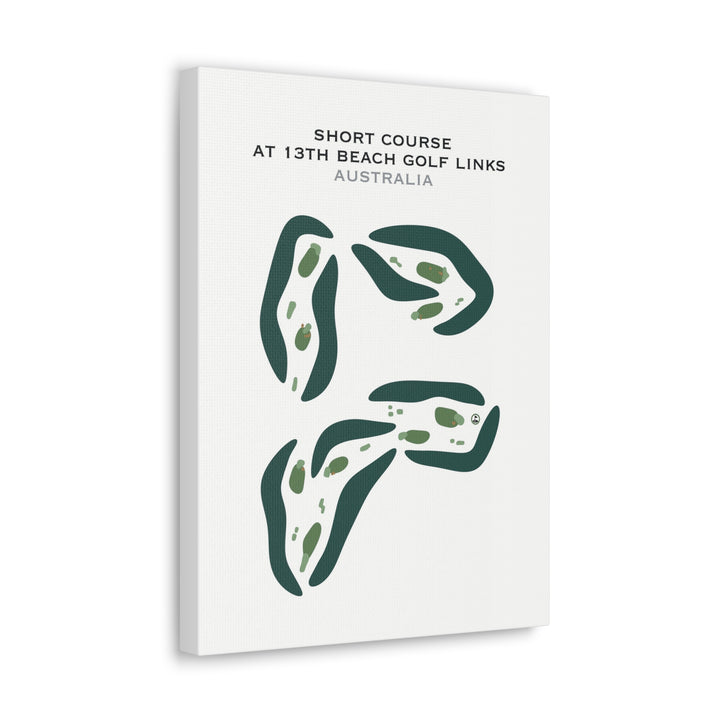 Short Course at 13th Beach Golf Links, Australia - Printed Golf Courses