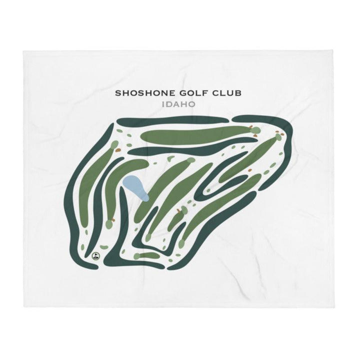 Shoshone Golf Club, Idaho - Printed Golf Courses - Golf Course Prints