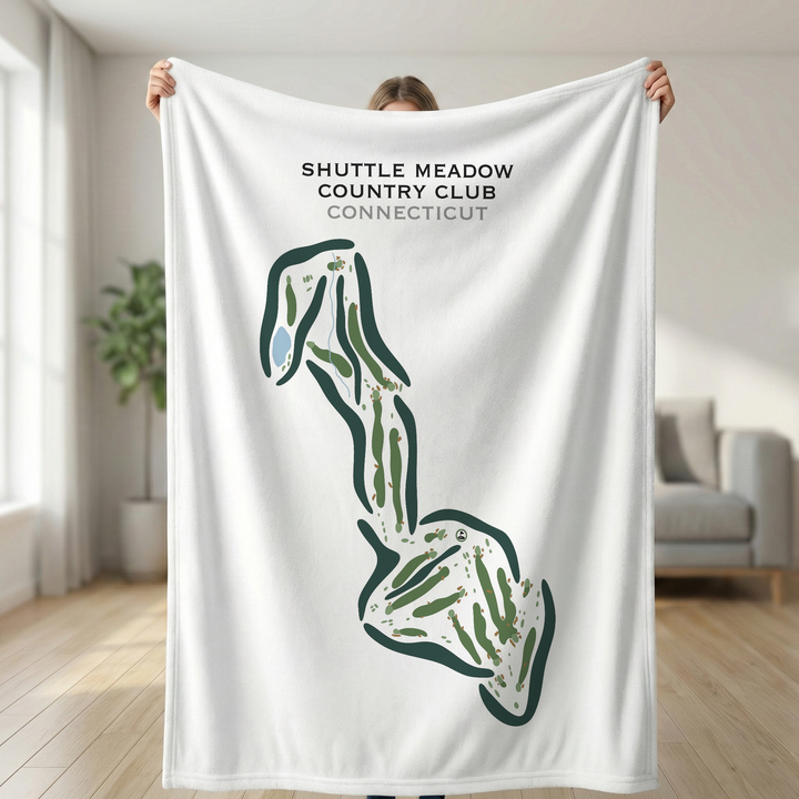 Shuttle Meadow Country Club, Connecticut - Printed Golf Courses