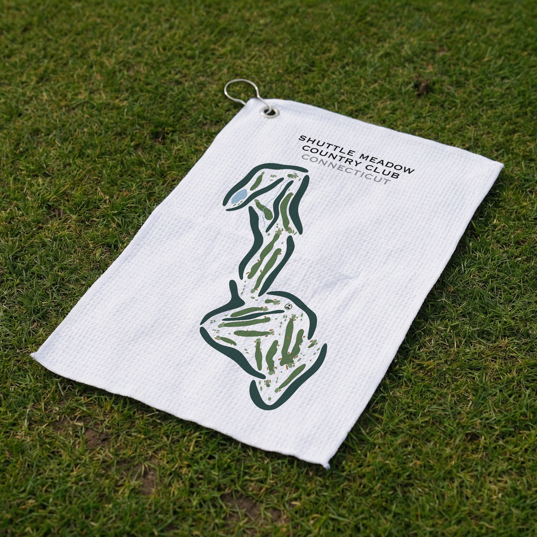 Shuttle Meadow Country Club, Connecticut - Printed Golf Courses