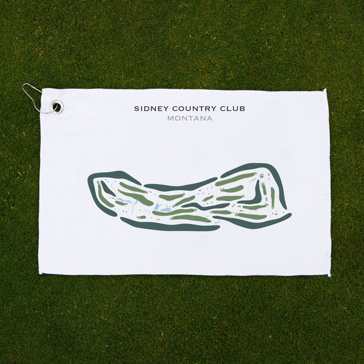 Sidney Country Club, Montana - Printed Golf Courses