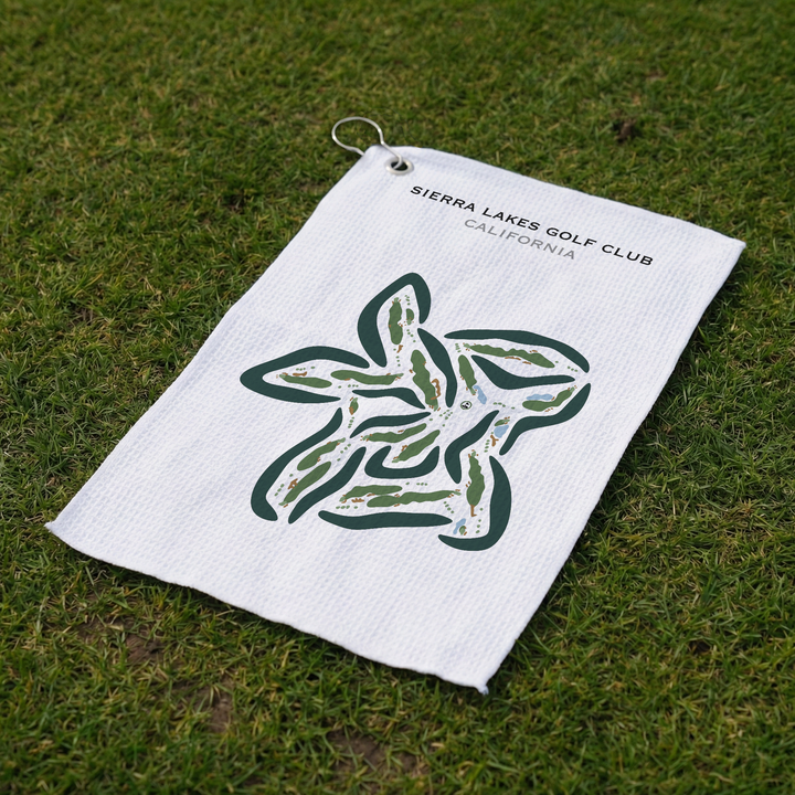 Sierra Lakes Golf Club, California - Printed Golf Courses