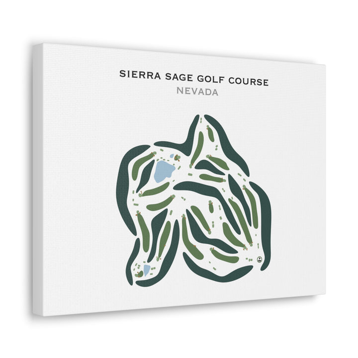 Sierra Sage Golf Course, Nevada - Printed Golf Courses