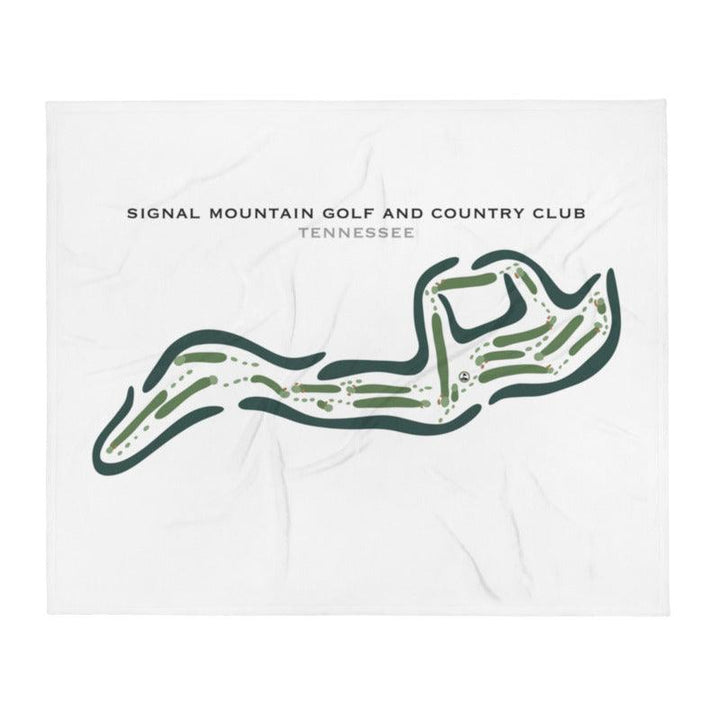Signal Mountain Golf & Country Club, Tennessee - Printed Golf Courses - Golf Course Prints
