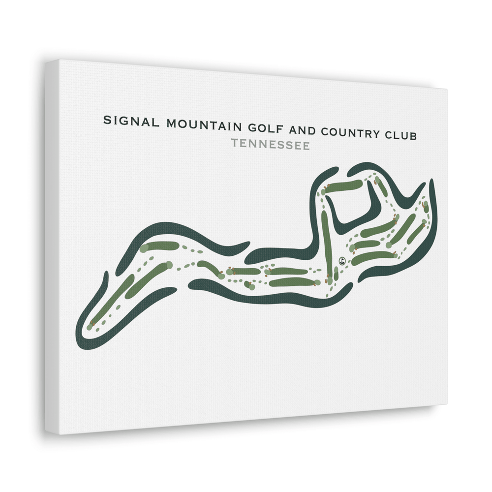 Signal Mountain Golf & Country Club, Tennessee - Printed Golf Courses - Golf Course Prints