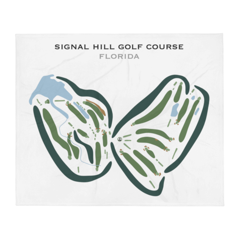Signal Hill Golf Course, Florida - Printed Golf Courses
