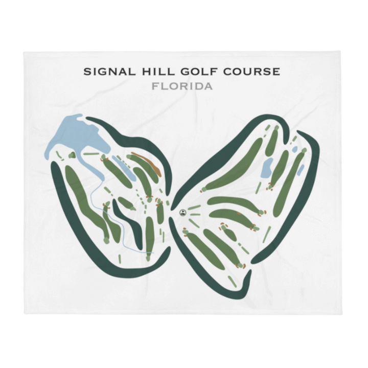 Signal Hill Golf Course, Florida - Printed Golf Courses