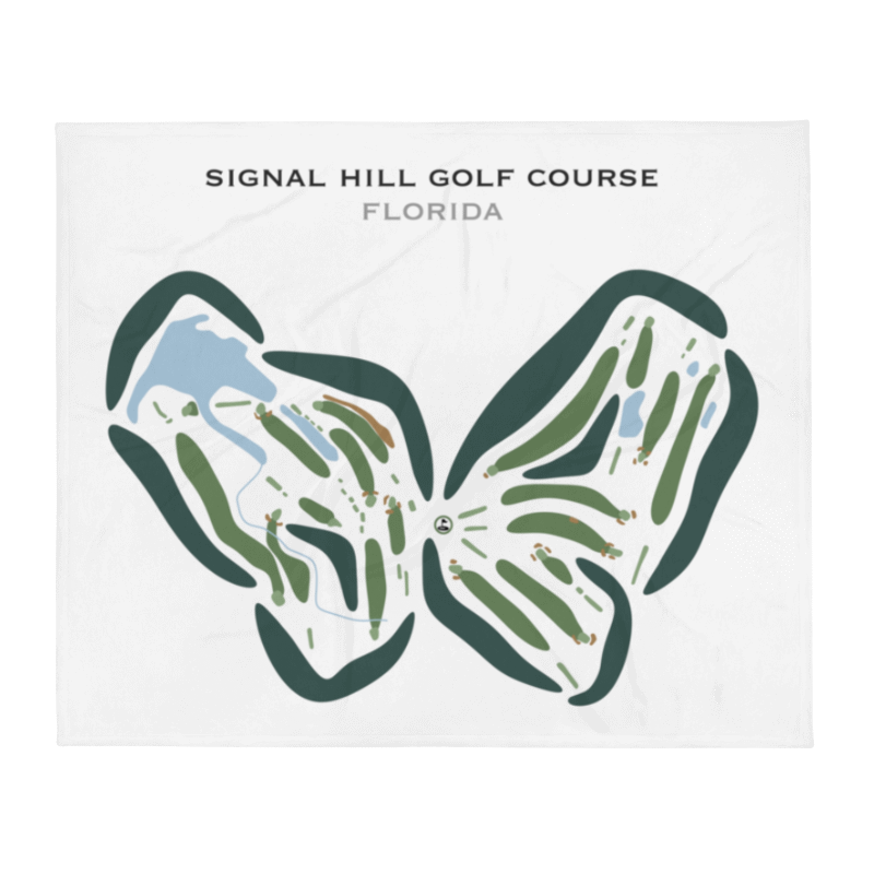 Signal Hill Golf Course, Florida - Printed Golf Courses