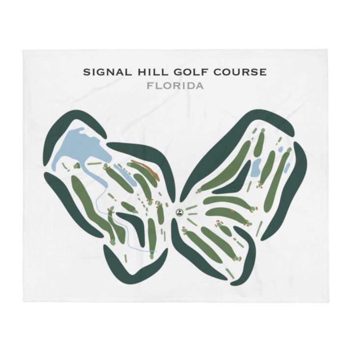 Signal Hill Golf Course, Florida - Printed Golf Courses