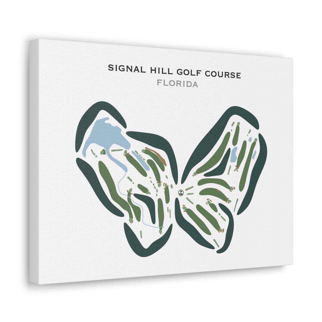 Signal Hill Golf Course, Florida - Printed Golf Courses