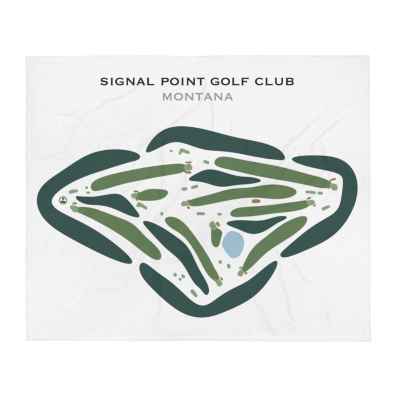 Signal Point Golf Club, Montana - Printed Golf Courses