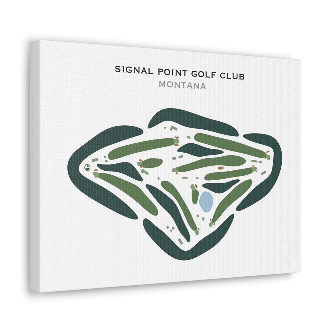 Signal Point Golf Club, Montana - Printed Golf Courses