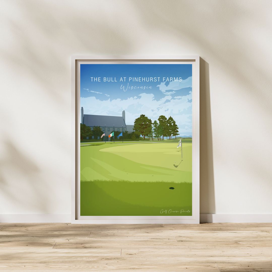 The Bull at Pinehurst Farms Golf Course, Wisconsin Paintings | Order ...