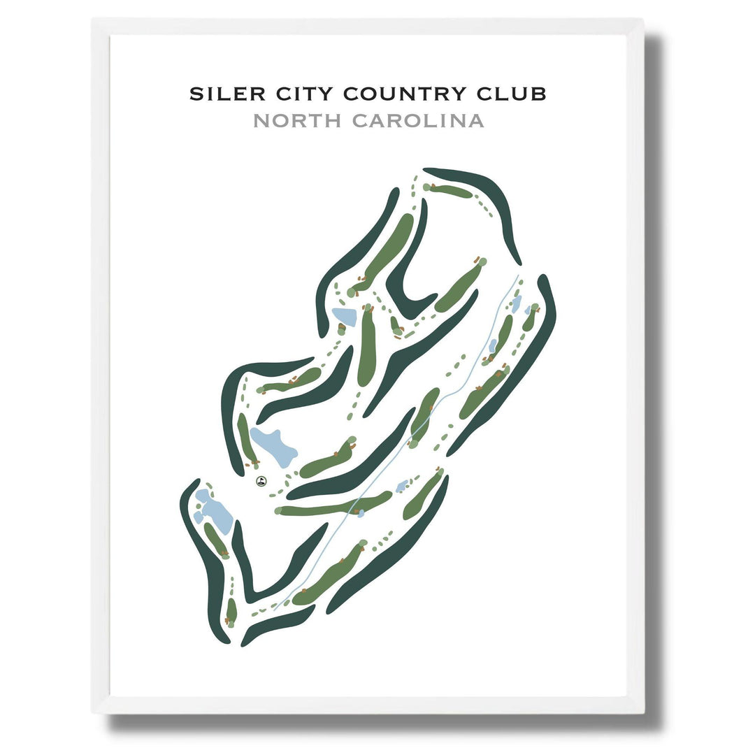 Siler City Country Club, North Carolina - Golf Course Prints