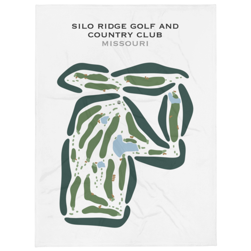 Silo Ridge Golf & Country Club, Missouri - Printed Golf Courses