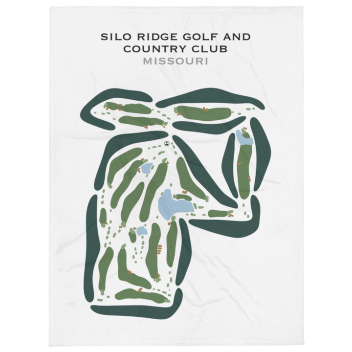 Silo Ridge Golf & Country Club, Missouri - Printed Golf Courses