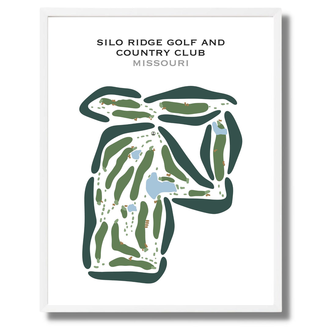 Silo Ridge Golf & Country Club, Missouri - Printed Golf Courses