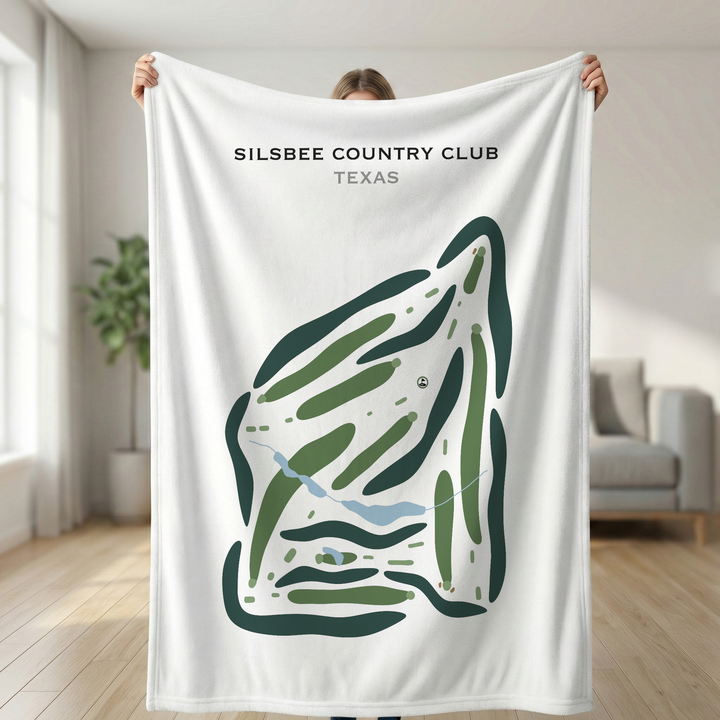 Silsbee Country Club, Texas - Printed Golf Courses