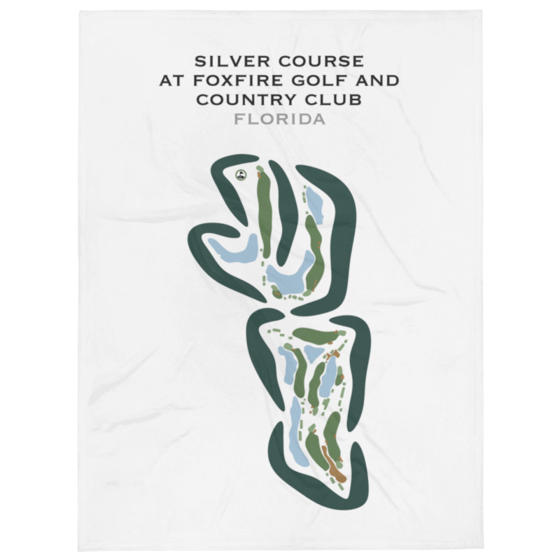 Silver Course at Foxfire Country Club, Florida - Printed Golf Courses