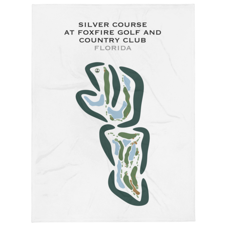 Silver Course at Foxfire Country Club, Florida - Printed Golf Courses