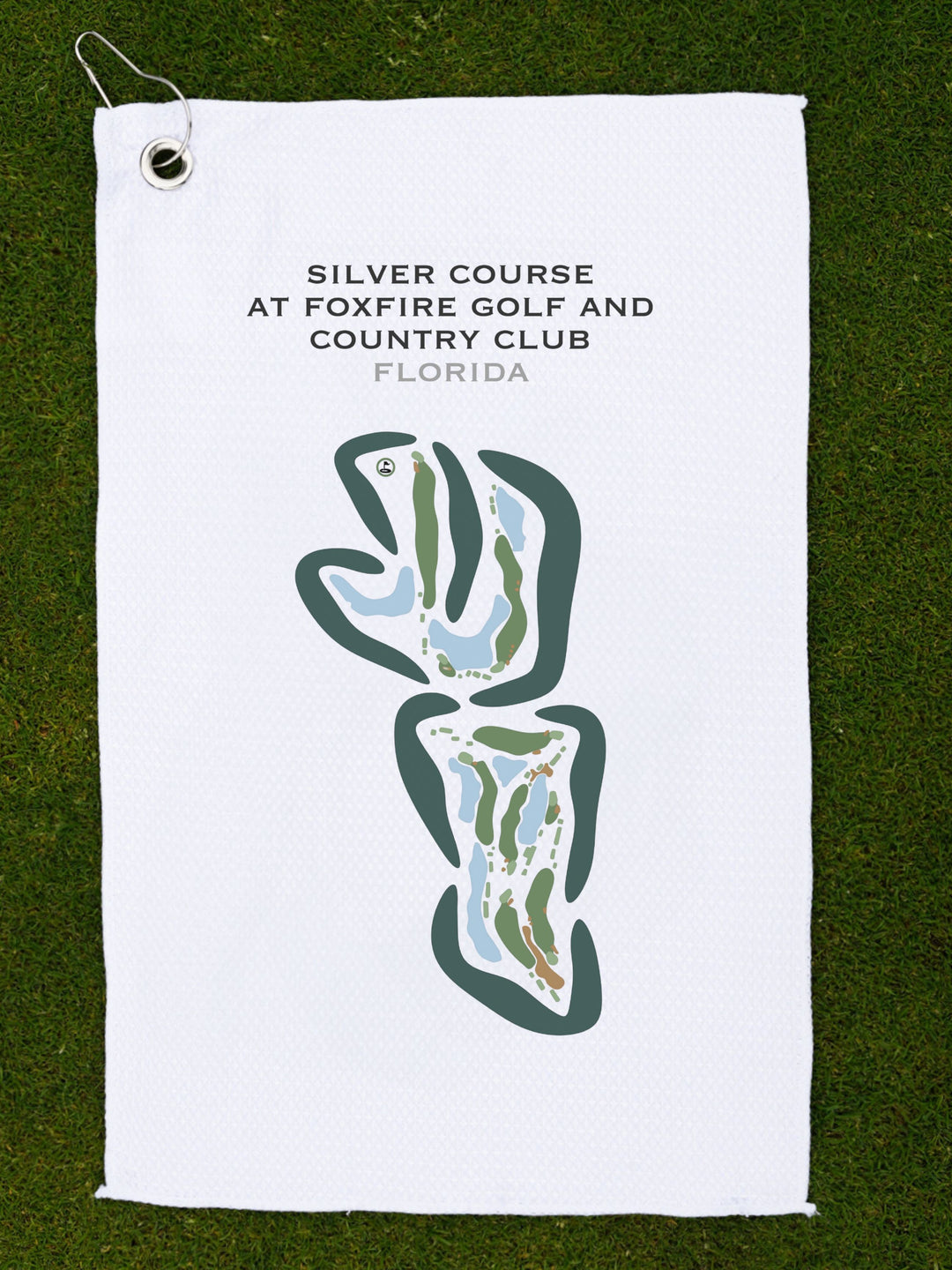 Silver Course at Foxfire Country Club, Florida - Printed Golf Courses