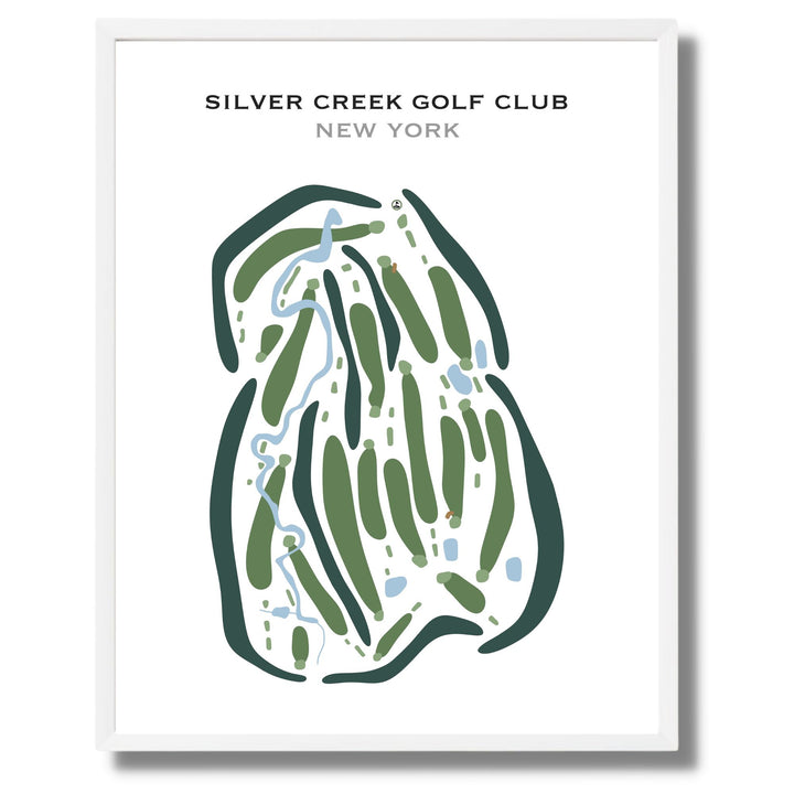 Silver Creek Golf Club, New York - Printed Golf Courses