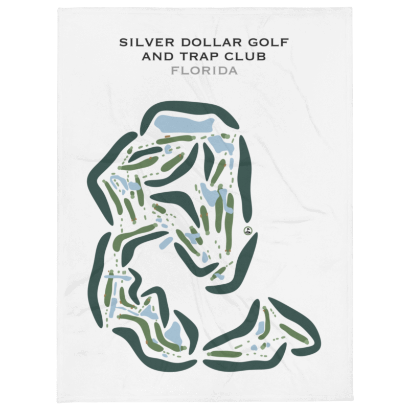 Silver Dollar Golf & Trap Club, Florida  - Printed Golf Courses