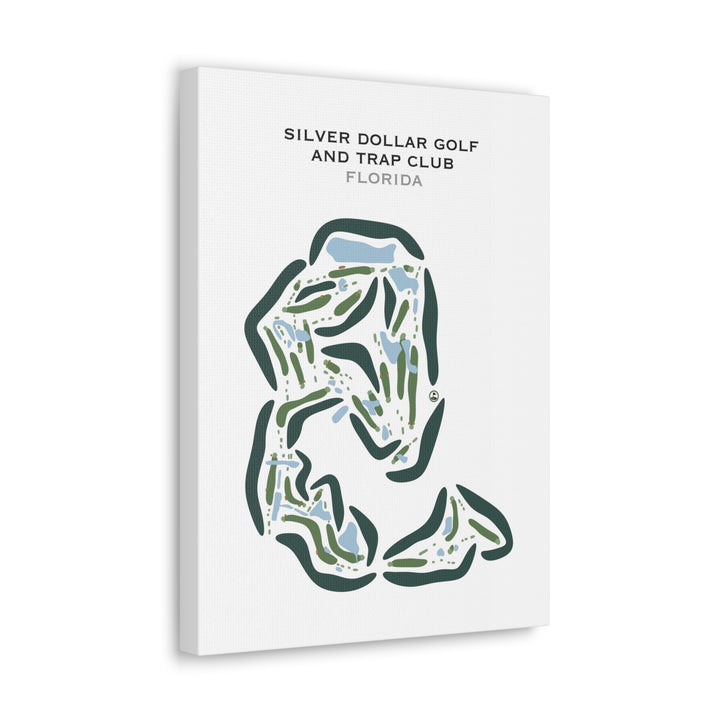 Silver Dollar Golf & Trap Club, Florida  - Printed Golf Courses