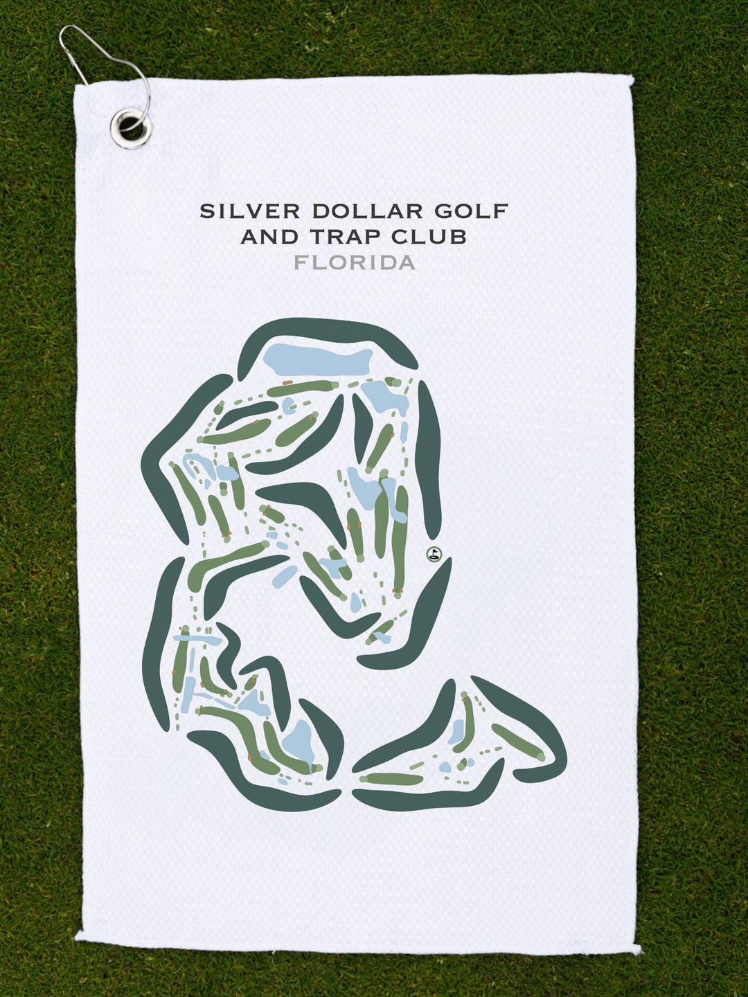 Silver Dollar Golf & Trap Club, Florida  - Printed Golf Courses