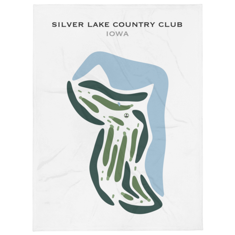 Silver Lake Country Club, Iowa - Printed Golf Courses