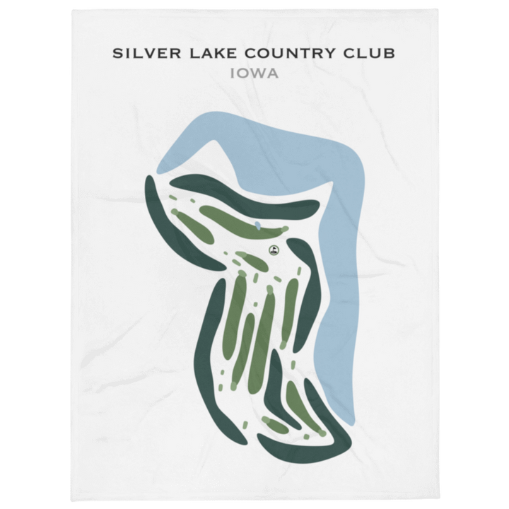 Silver Lake Country Club, Iowa - Printed Golf Courses