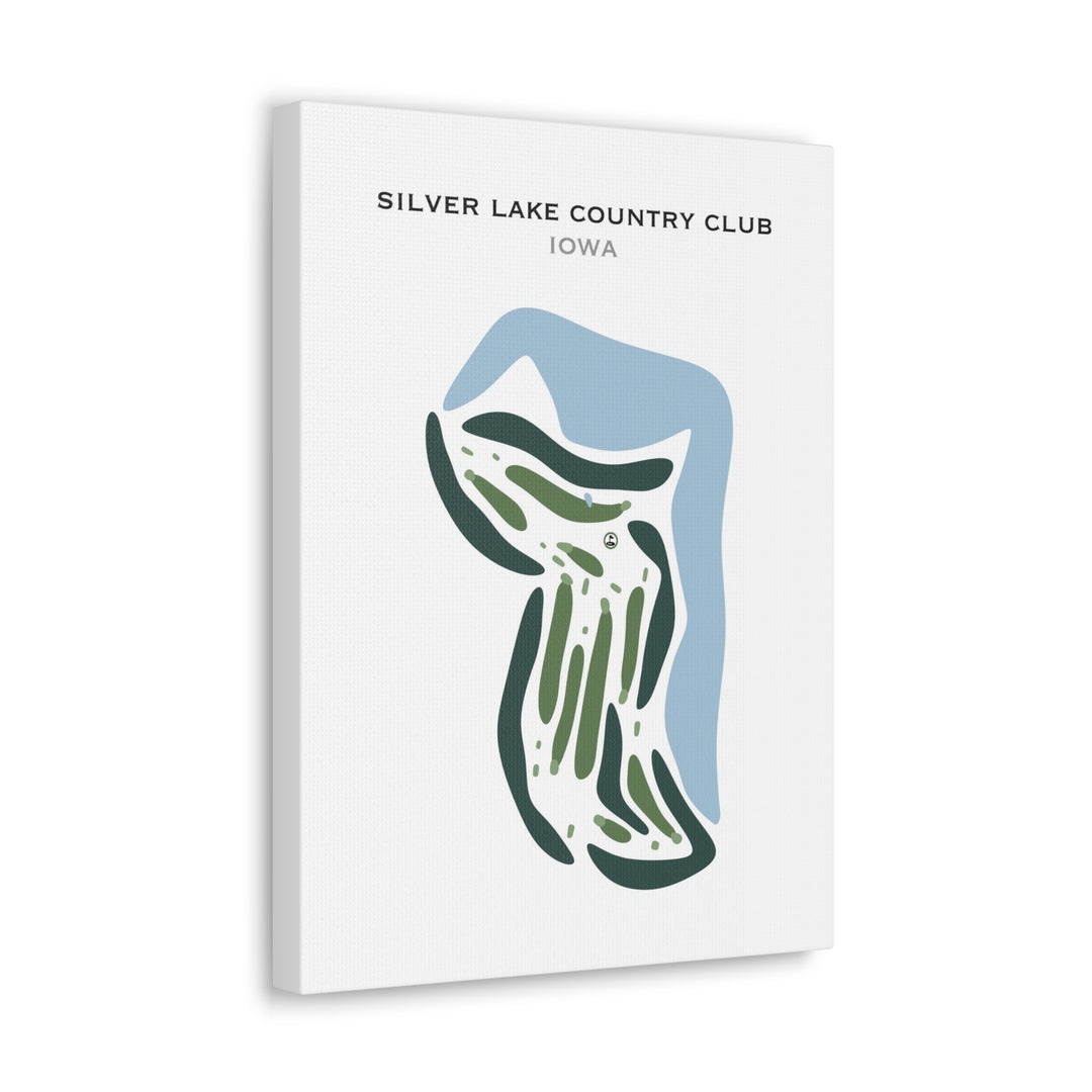 Silver Lake Country Club, Iowa - Printed Golf Courses