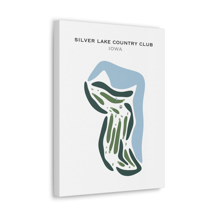 Silver Lake Country Club, Iowa - Printed Golf Courses