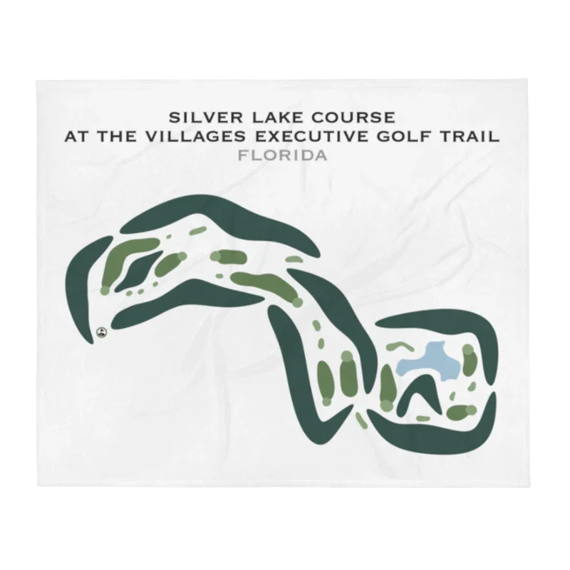 Silver Lake Course at The Villages Executive Golf Trail, Florida - Printed Golf Courses