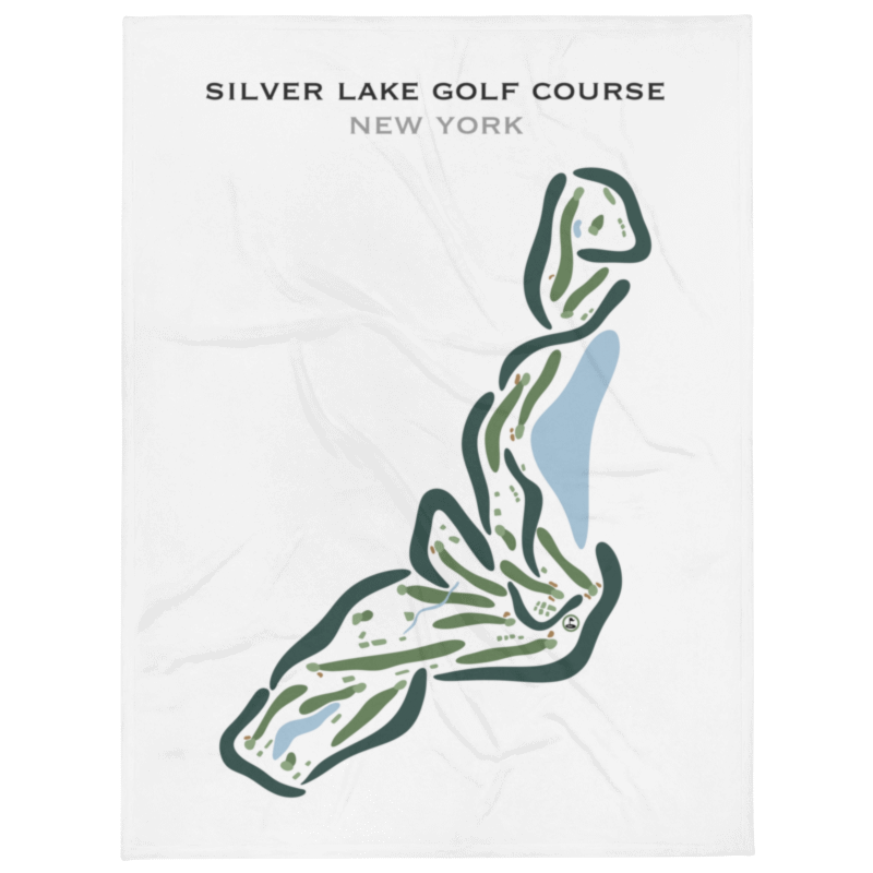 Silver Lake Golf Course, New York - Printed Golf Courses