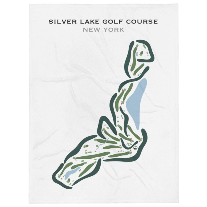 Silver Lake Golf Course, New York - Printed Golf Courses