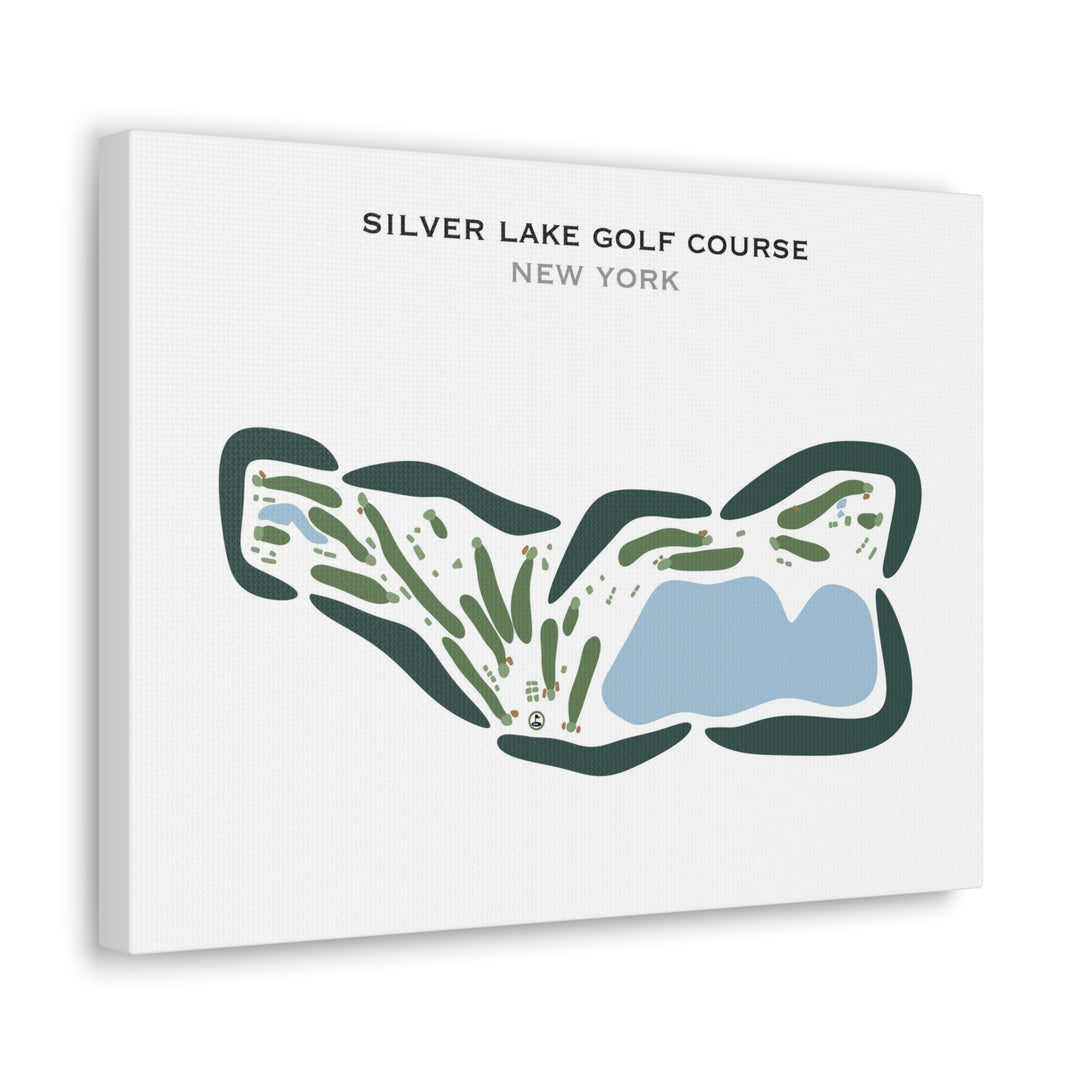 Silver Lake Golf Course, New York - Printed Golf Courses