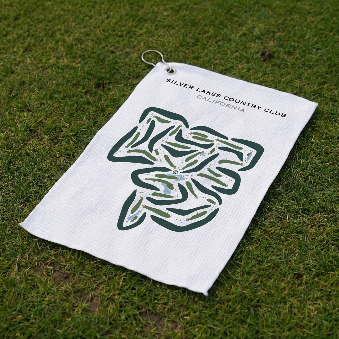 Silver Lakes Country Club, California - Printed Golf Courses