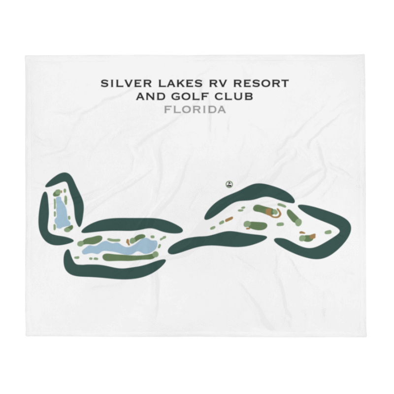 Silver Lakes RV Resort and Golf Club, Florida - Printed Golf Courses