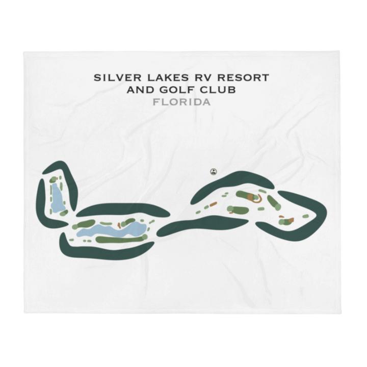 Silver Lakes RV Resort and Golf Club, Florida - Printed Golf Courses