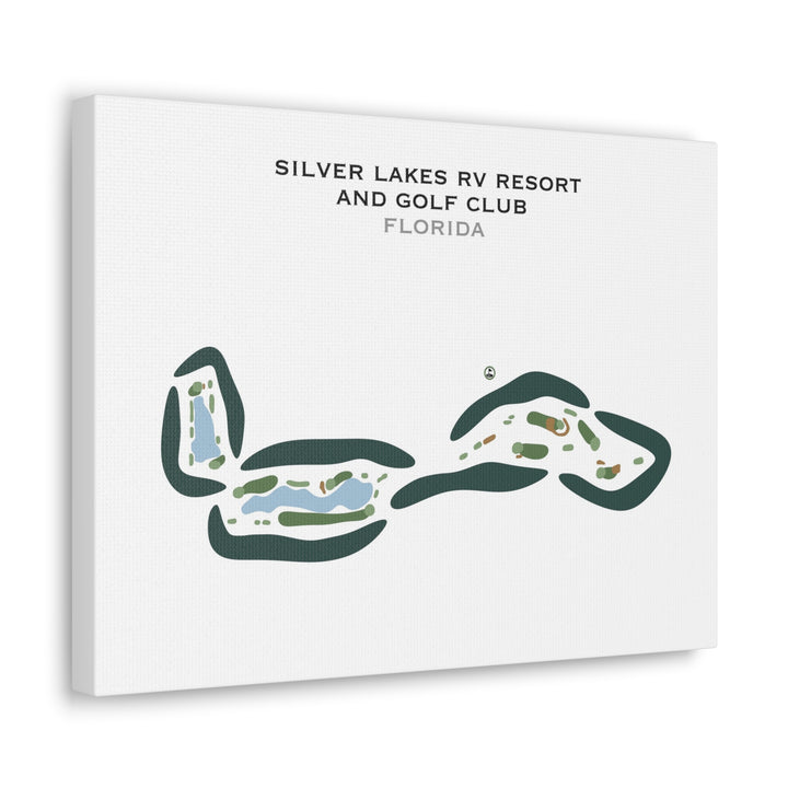 Silver Lakes RV Resort and Golf Club, Florida - Printed Golf Courses