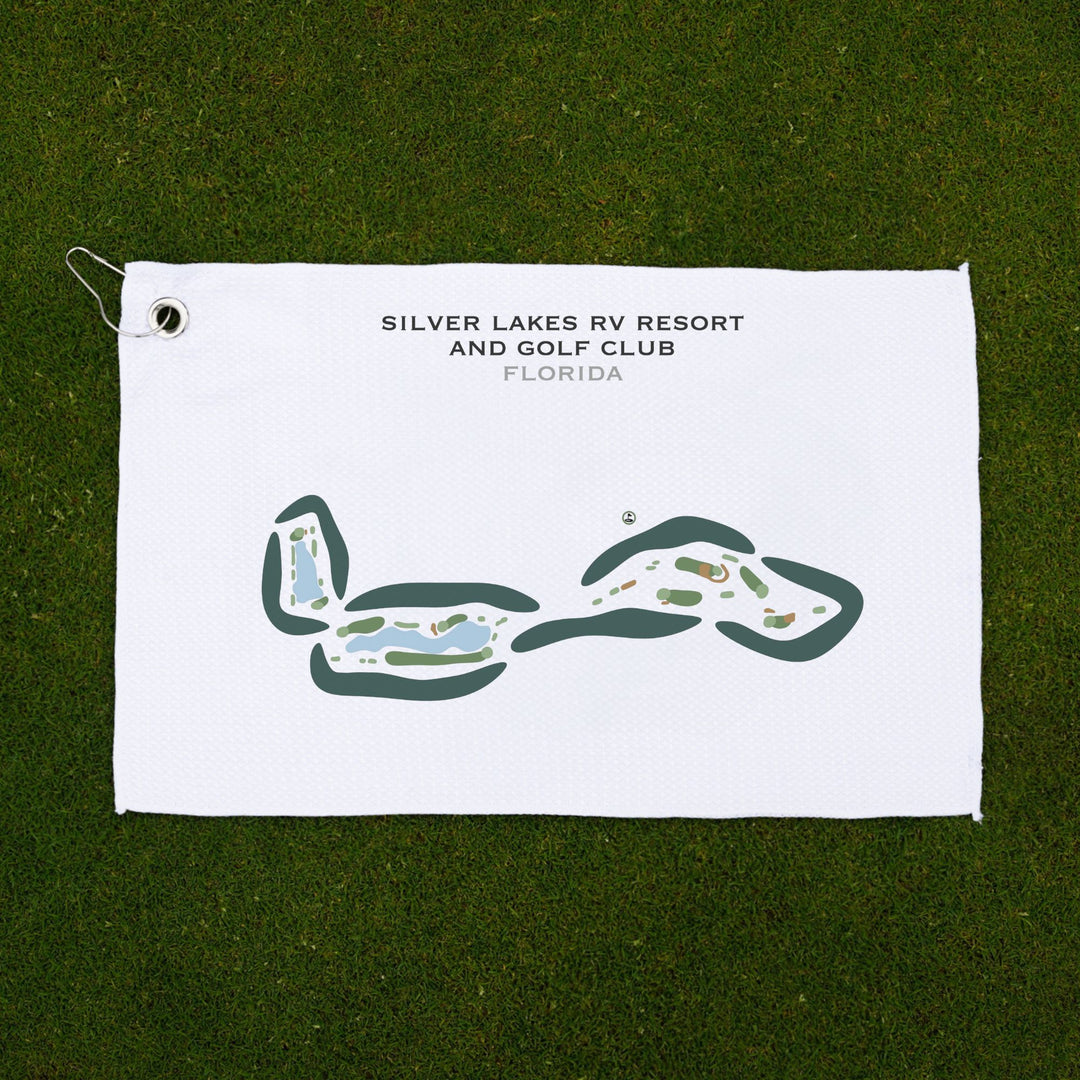 Silver Lakes RV Resort and Golf Club, Florida - Printed Golf Courses