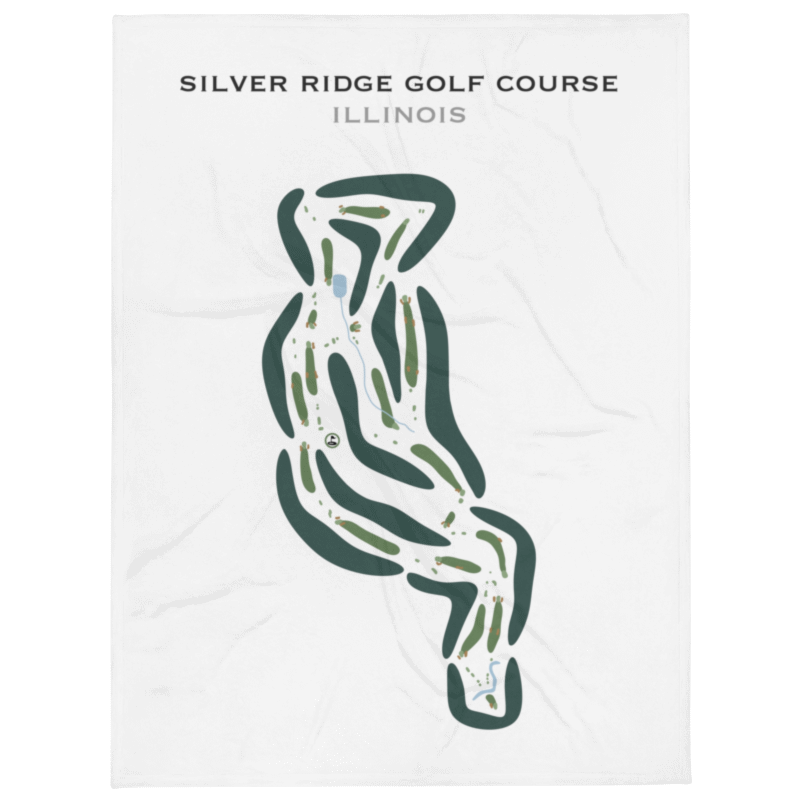 Silver Ridge Golf Course, Illinois - Printed Golf Courses