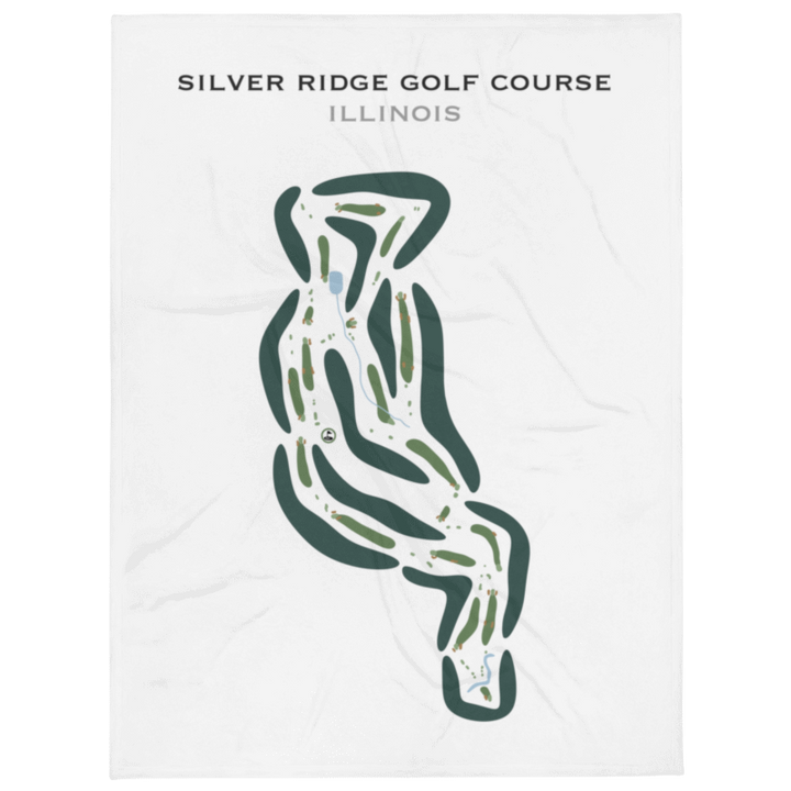 Silver Ridge Golf Course, Illinois - Printed Golf Courses