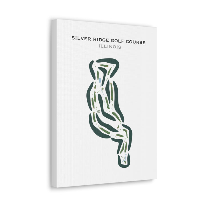 Silver Ridge Golf Course, Illinois - Printed Golf Courses